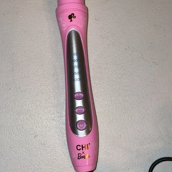 Chi x Barbie Curl Wand 1β 60th Anniversary Barbie Curling iron Dreamhouse NEW - Picture 14 of 16